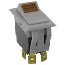 WEL55127 Lighted Rocker Switch fits 7/8 x 1-1/2 in Hole