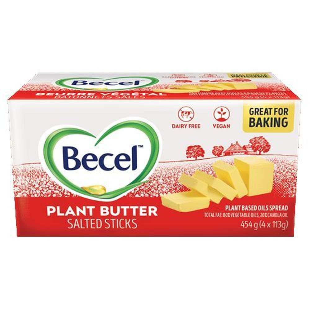 Becel Bâtonnets De Margarine Végétale Salée Originale, 454 G