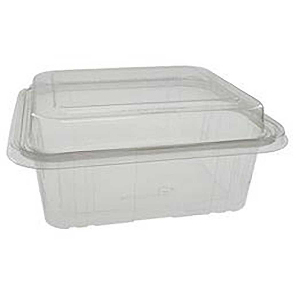 Earthchoice Rpet Tamper-evident Hinged Dome Lid Deli Container, 64 Oz Capacity -- 150 Per Case