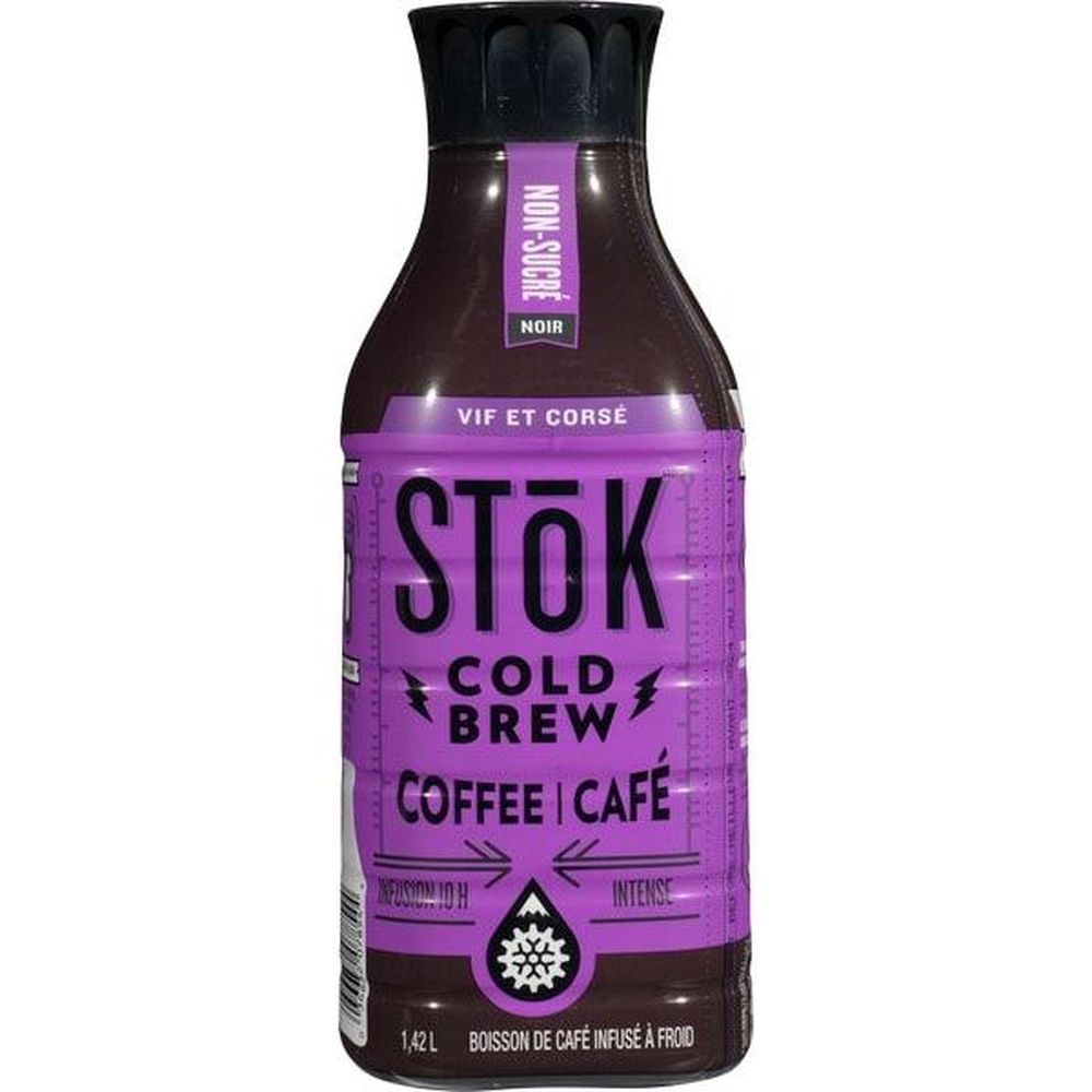 Stok Extra Bold Cold Brew Coffee,1.4 L -- 6 Per Case