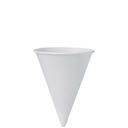 White Treated Paper Water/Refill Cone Cup