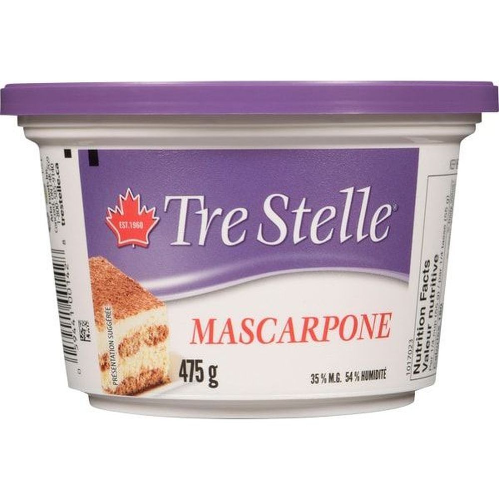 Tre Stelle Mascarpone Cheese, 475 G