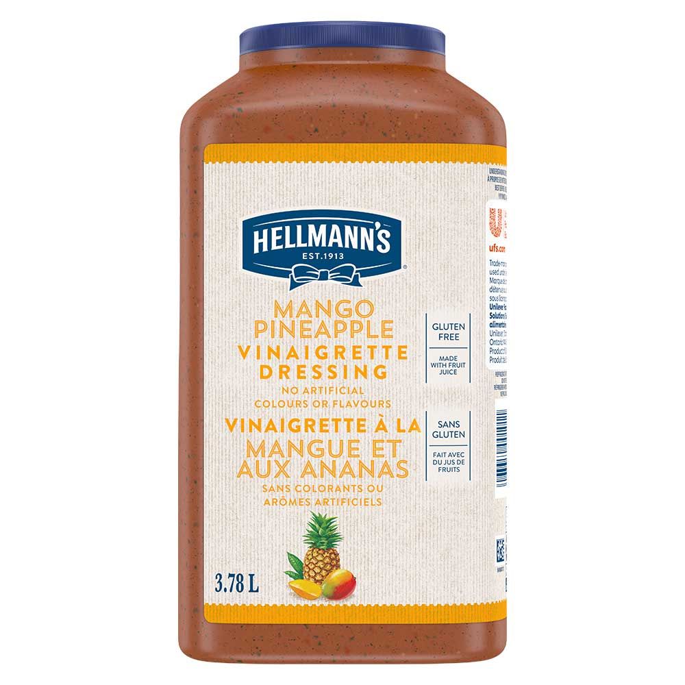 Hellmann's Pichet De Vinaigrette À La Mangue Et À L’ananas, 3,78 L