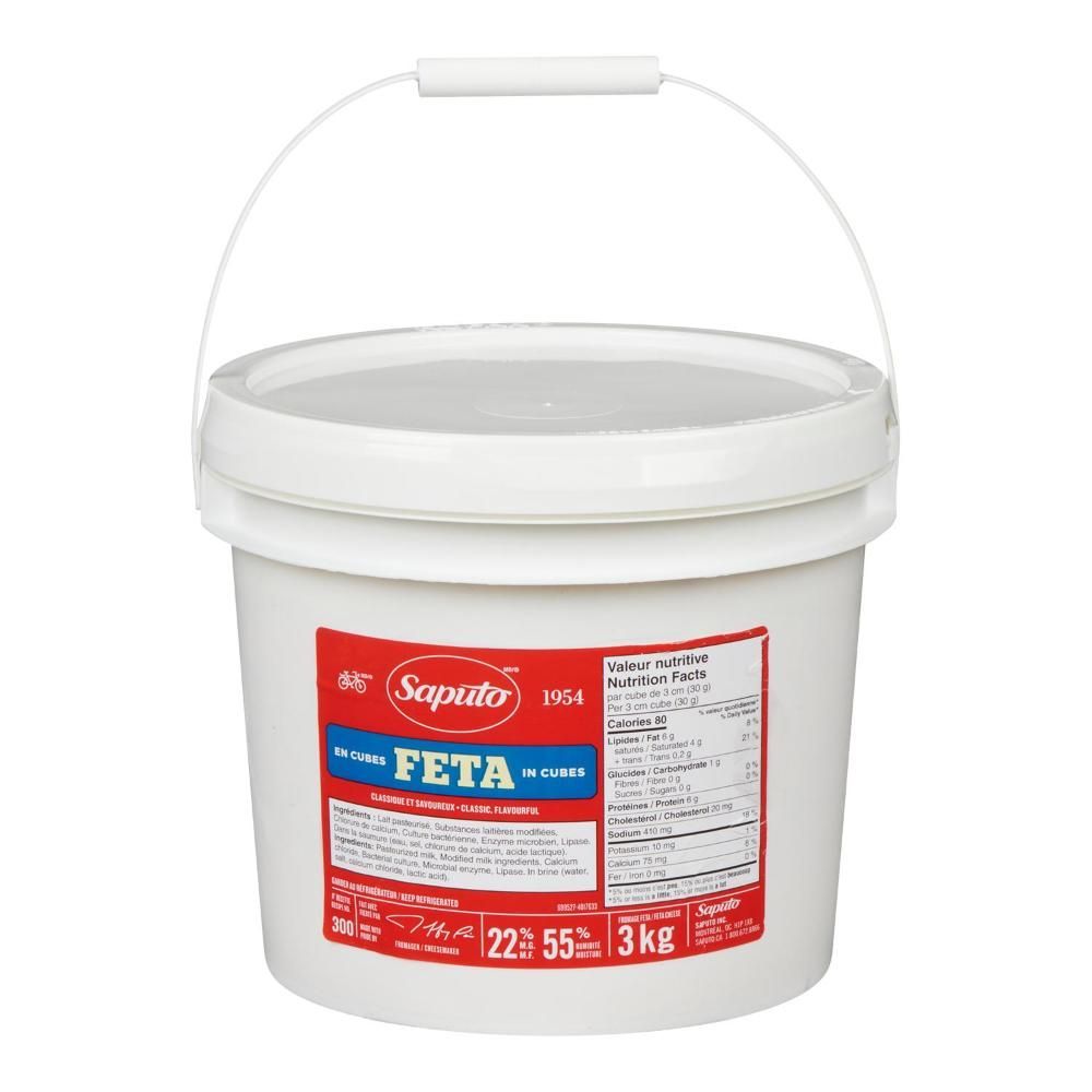 Saputo Fromage Feta, 3 Kg