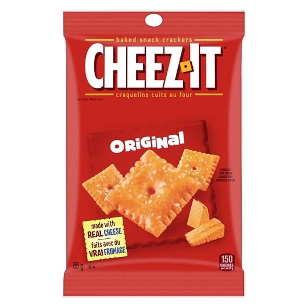 Cheez-it Crackers Originaux, 85 G – 36 Par Boîte