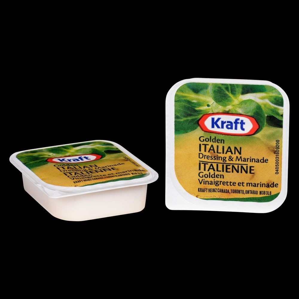 Kraft Golden Italian Dressing - Portion Pack, 18 Ml -- 200 Per Case