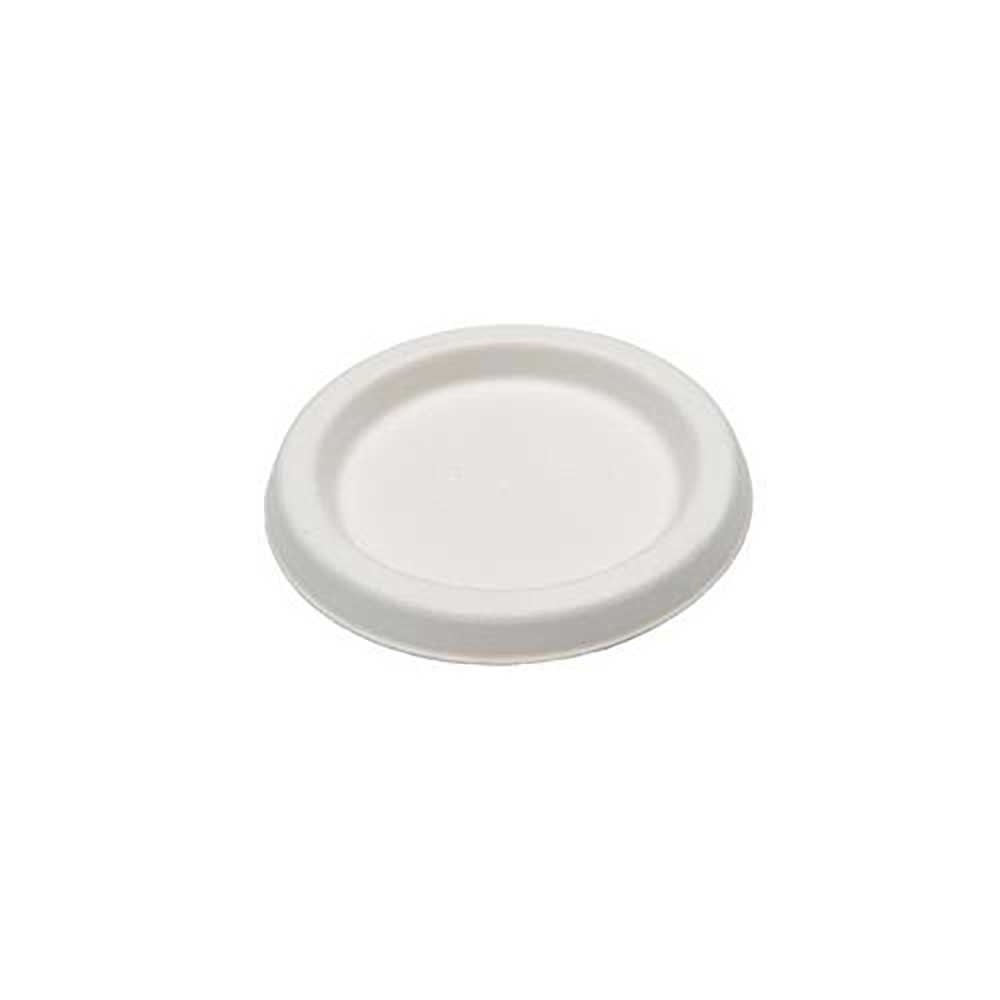 Compostable Sugarcane Lid for 2 oz Portion Cup