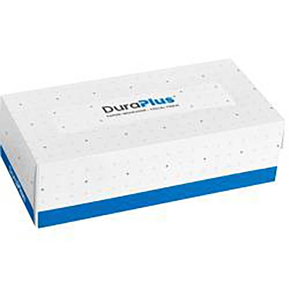 Duraplus White 2-ply Facial Tissue -- 3000 Per Case