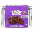 Chocolate Sponge Cake Slices