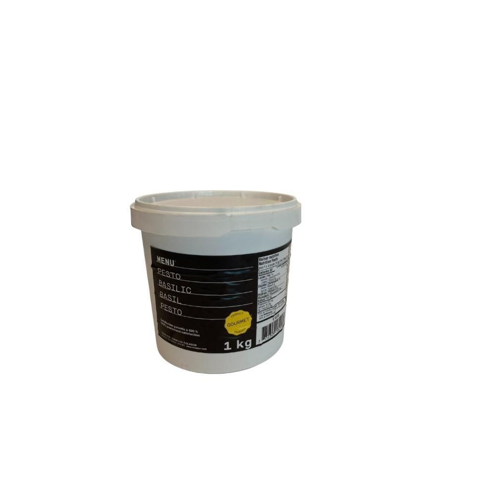 Menu Pesto Au Basilic, 1 Kg – 12 Sachets Par Carton