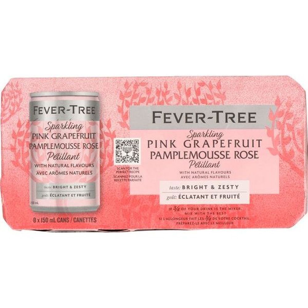 Fever-tree Sparkling Pink Grapefruit, 150 Ml -- 24 Per Case