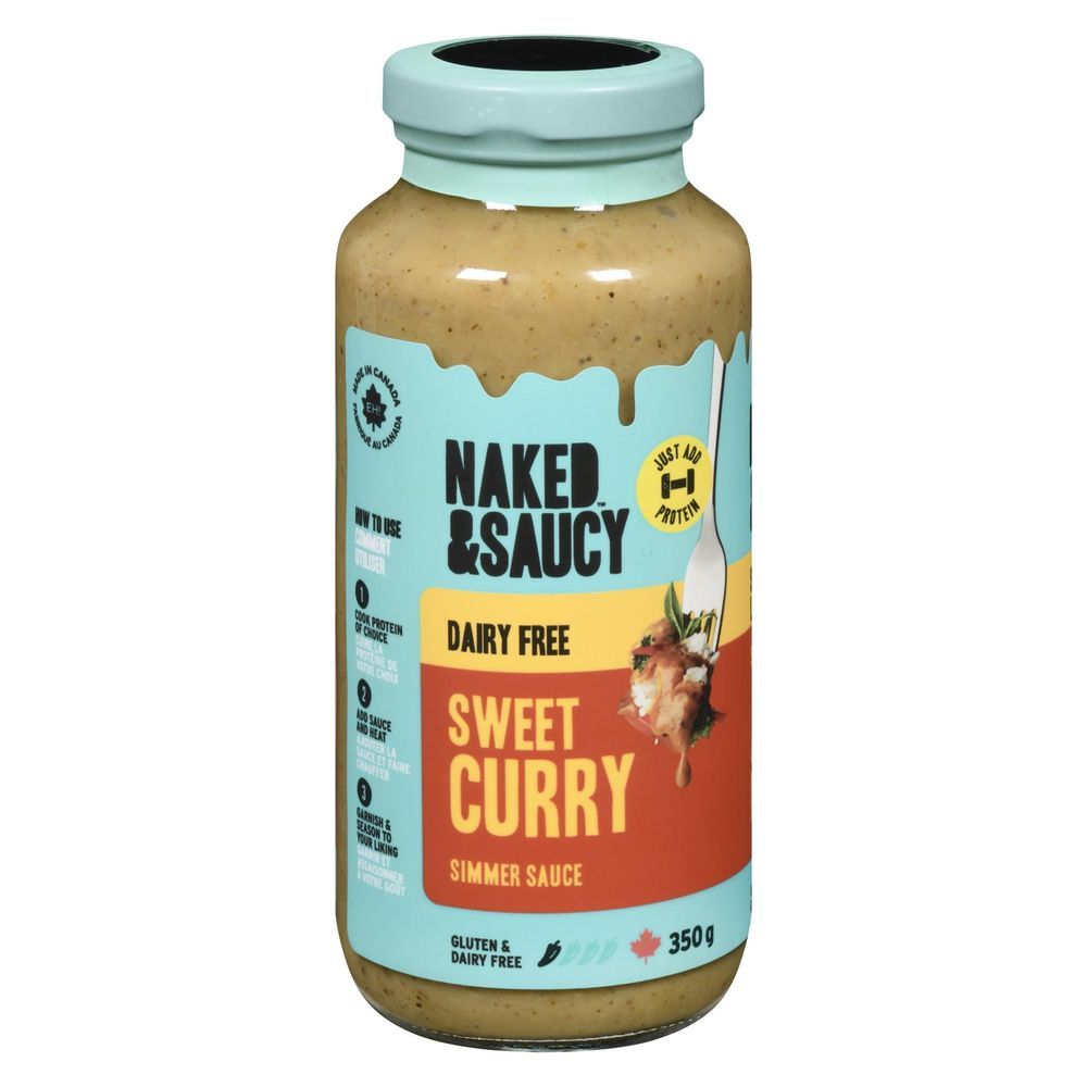 Naked And Saucy Red Thai Curry Simmer Sauce, 350 G -- 12 Per Case