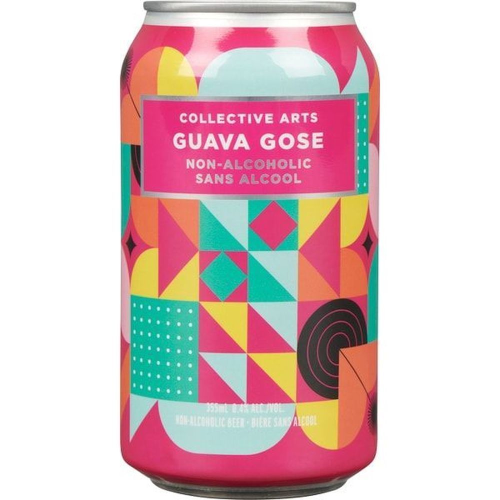 Collective Arts Non-alcoholic Guava Gose Beer, 355 Ml -- 12 Per Case