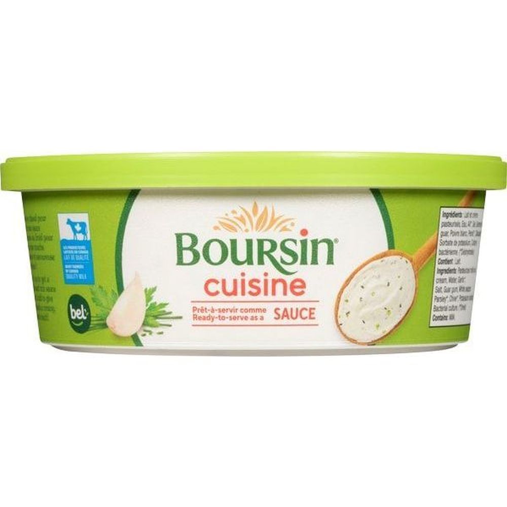 Boursin Sauce À L'ail Et Aux Fines Herbes, 220 G – 6 Par Boîte
