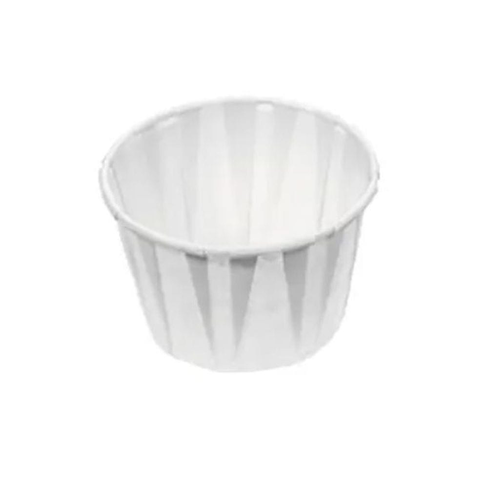 Genpak White Paper 2 Oz Portion Cup, 250 Count -- 20 Per Case