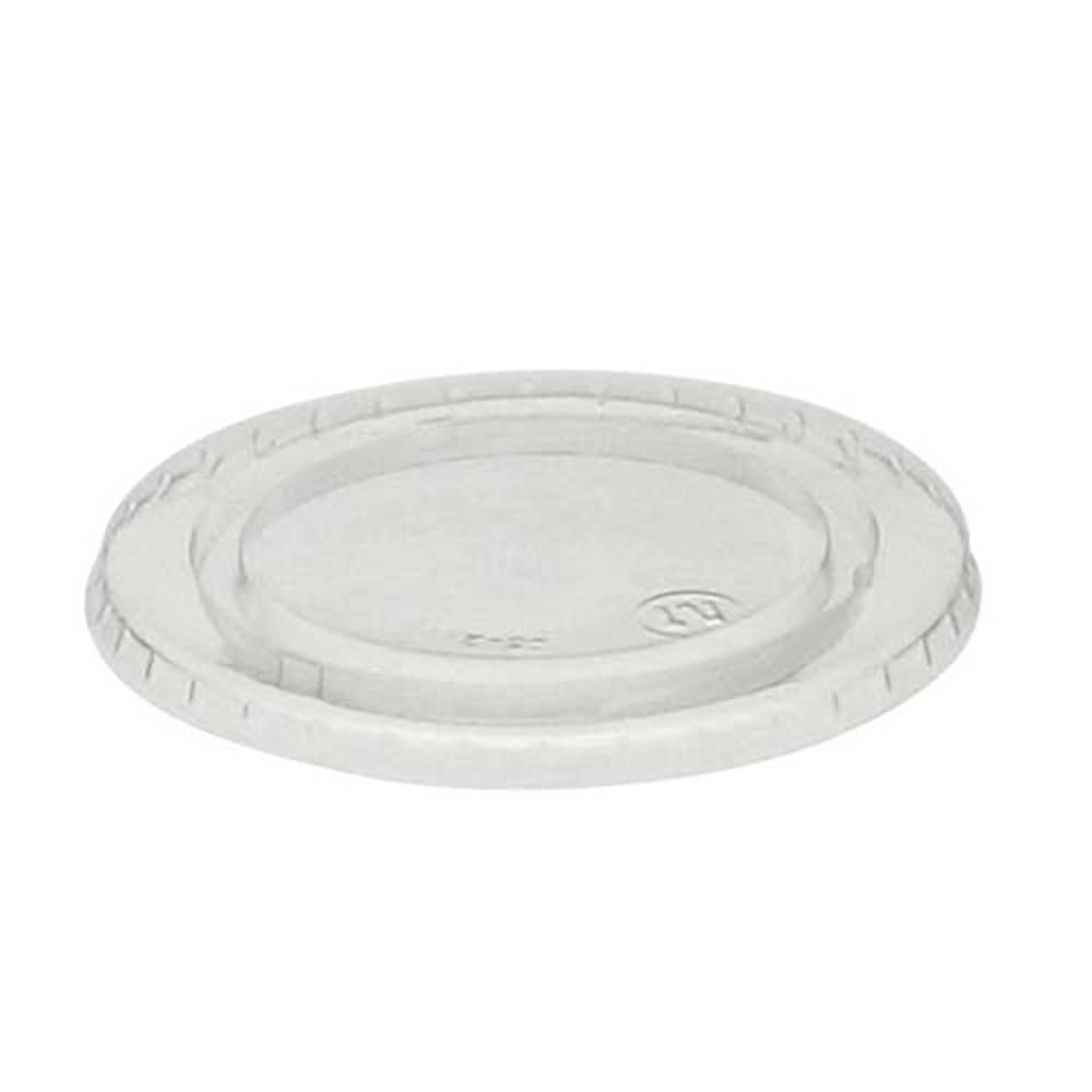 PET Flat Lid for 5 oz Portion Cup