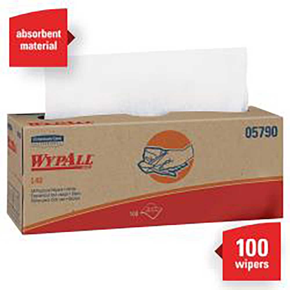 WypAll PowerClean L 40 White Extra Absorbent Towel