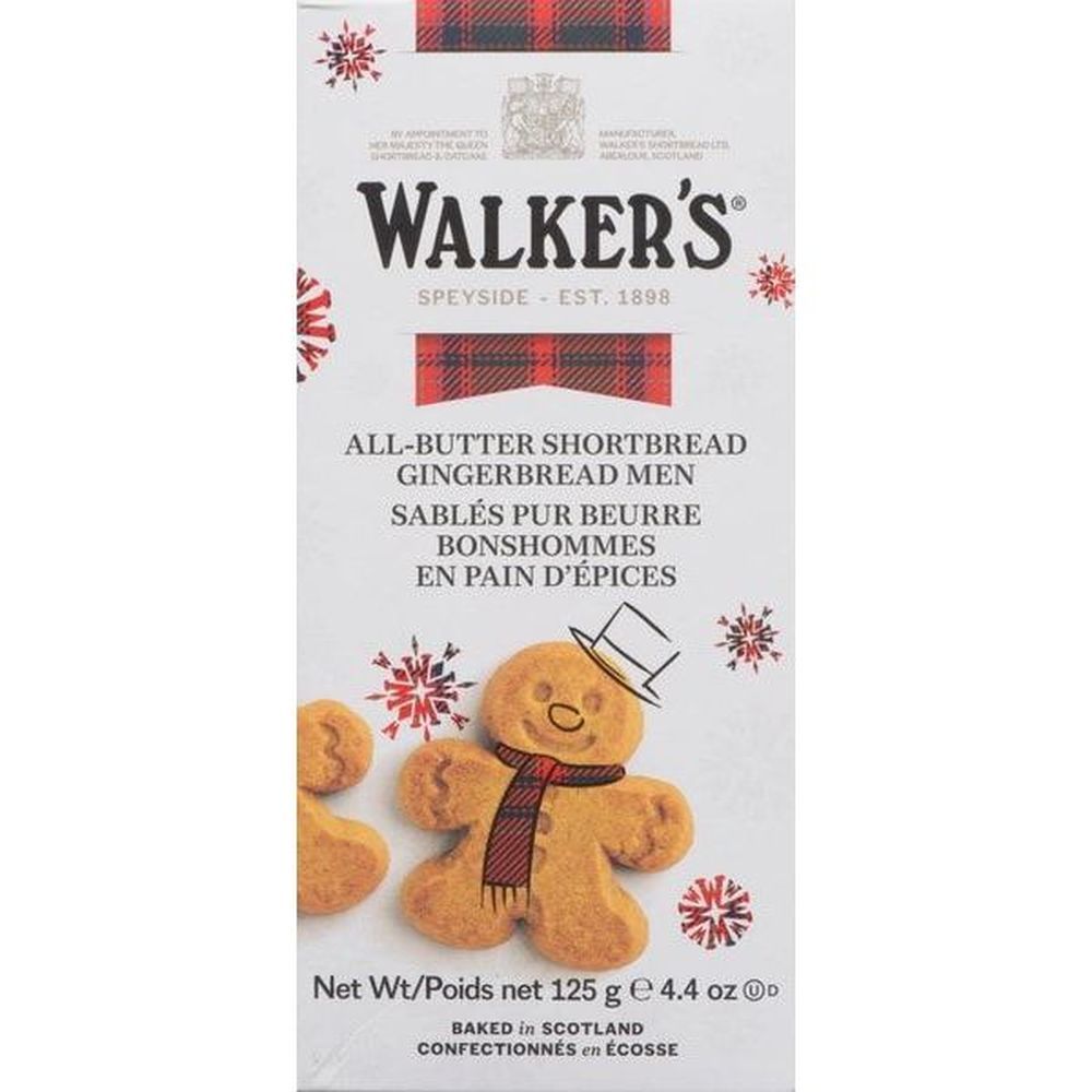 Walkers Sablés Bonhomme En Pain D'épice, 125 G -- 12 Par Boîte