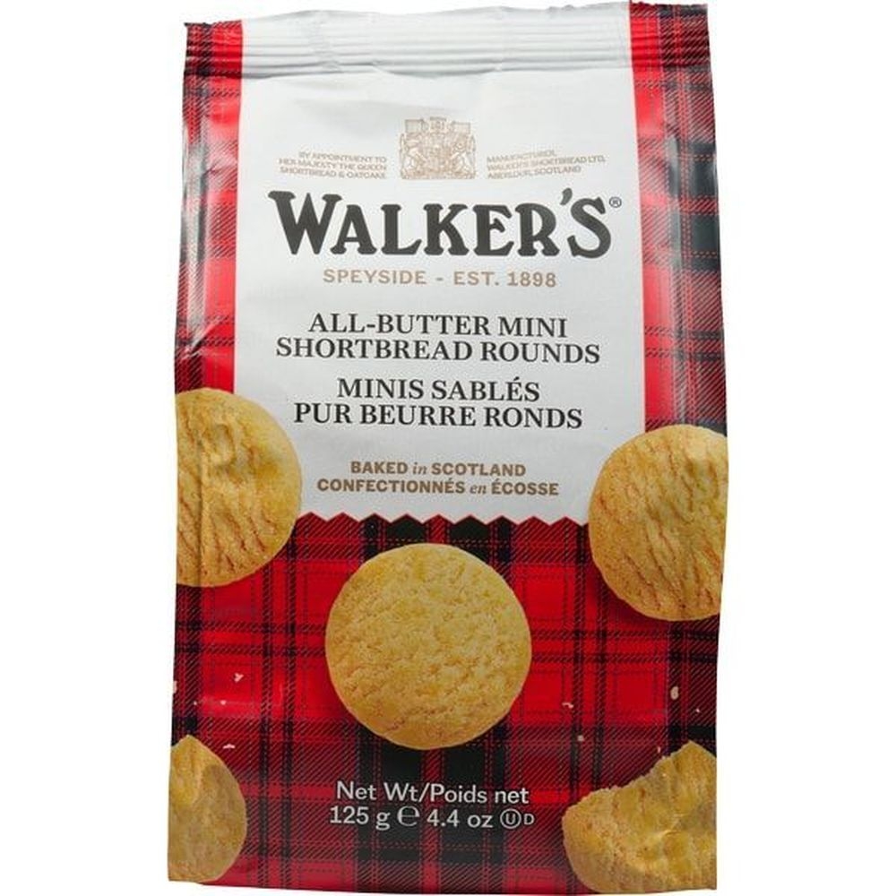 Mini Shortbread Rounds