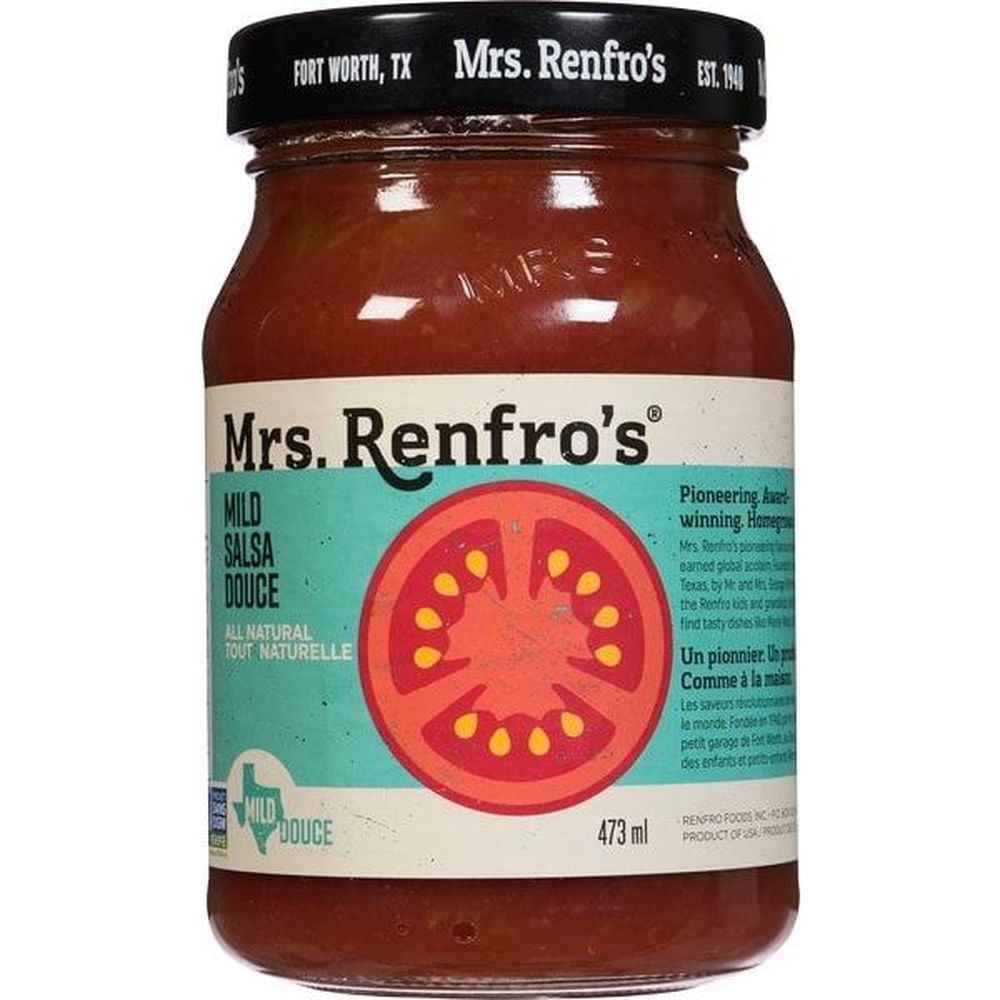 Mrs. Renfro's Mild Salsa, 473 Ml -- 6 Per Case