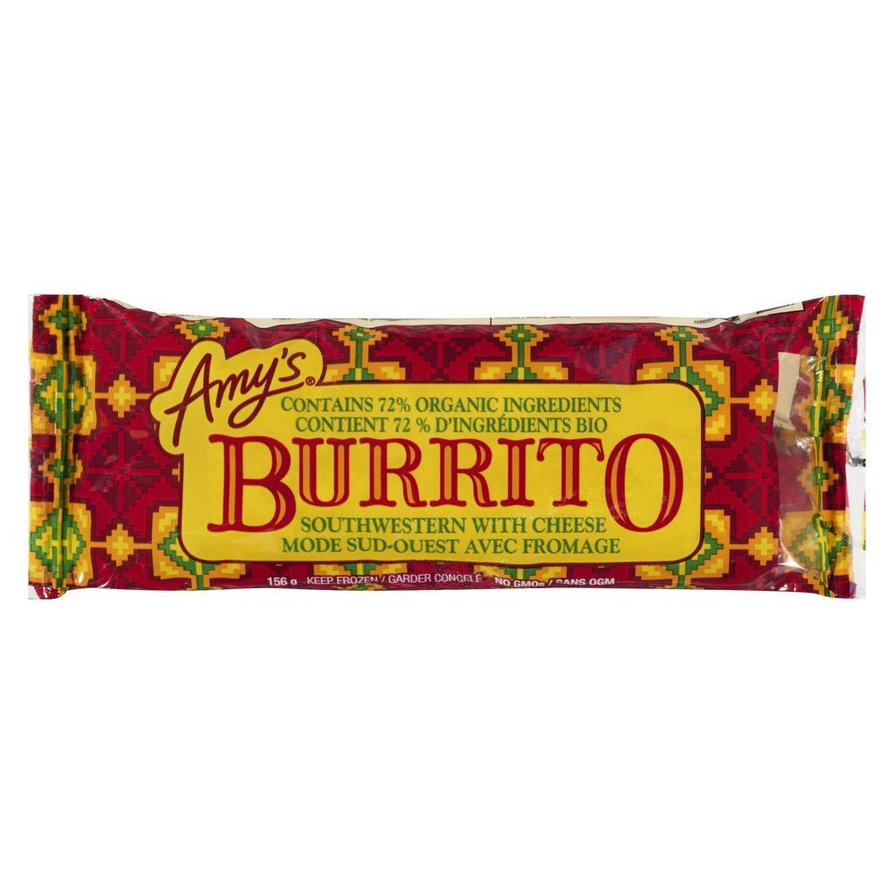 Amy's Southwestern With Cheese Burrito, 5.5 Oz -- 12 Per Case