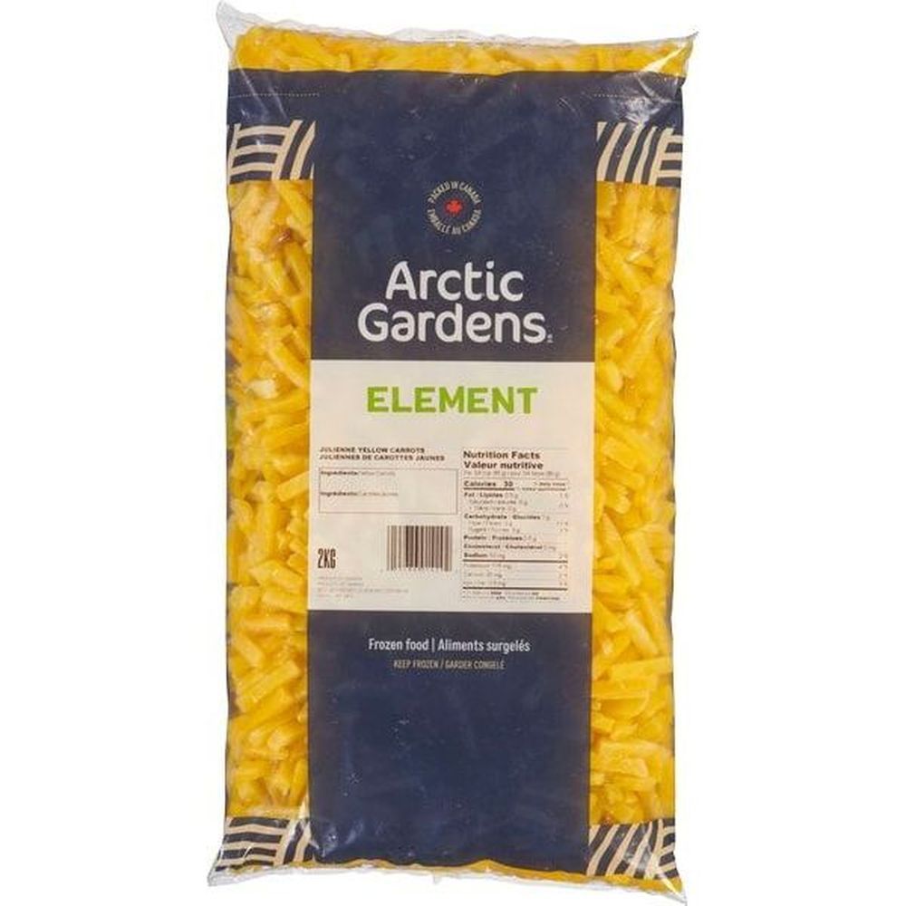 Arctic Gardens Julienne Yellow Carrots, 2 Kg -- 6 Per Case