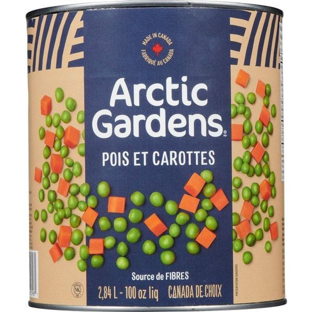 Arctic Gardens Peas And Carrots Diced, 2.84 L -- 6 Per Case