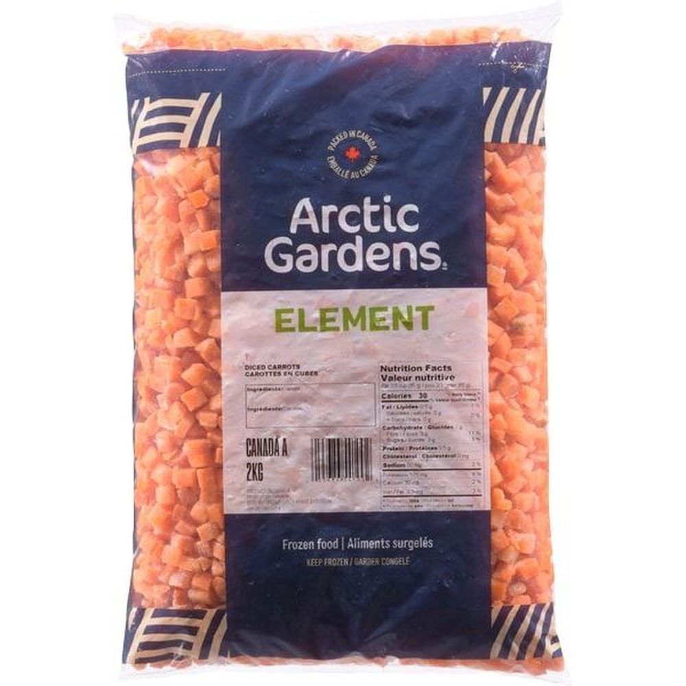 Arctic Gardens Diced Carrots, 2 Kg -- 6 Per Case