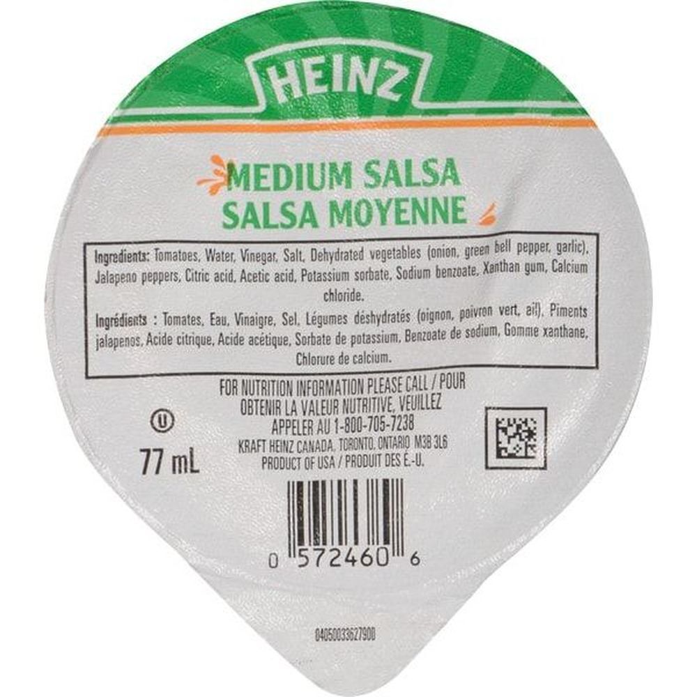 Heinz Salsa Moyenne, 77 Ml -- 96 Par Caisse