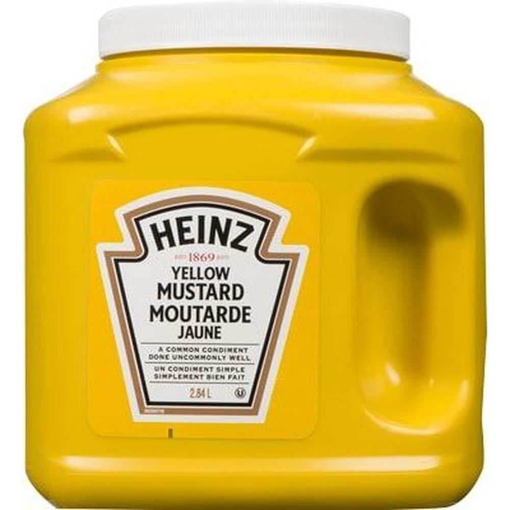 Heinz Yellow Mustard, 2.84 L -- 4 Per Case