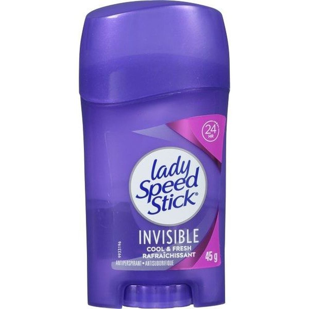 Lady Speed Stick Invisible Cool/fresh Deodorant Stick, 45 G -- 12 Per Case