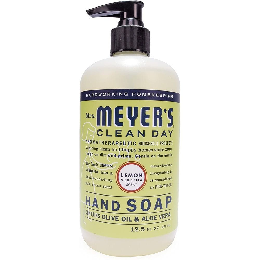 Mrs. Meyer's Clean Day Lemon Verbena Liquid Hand Soap, 370 Ml -- 3 Per Case