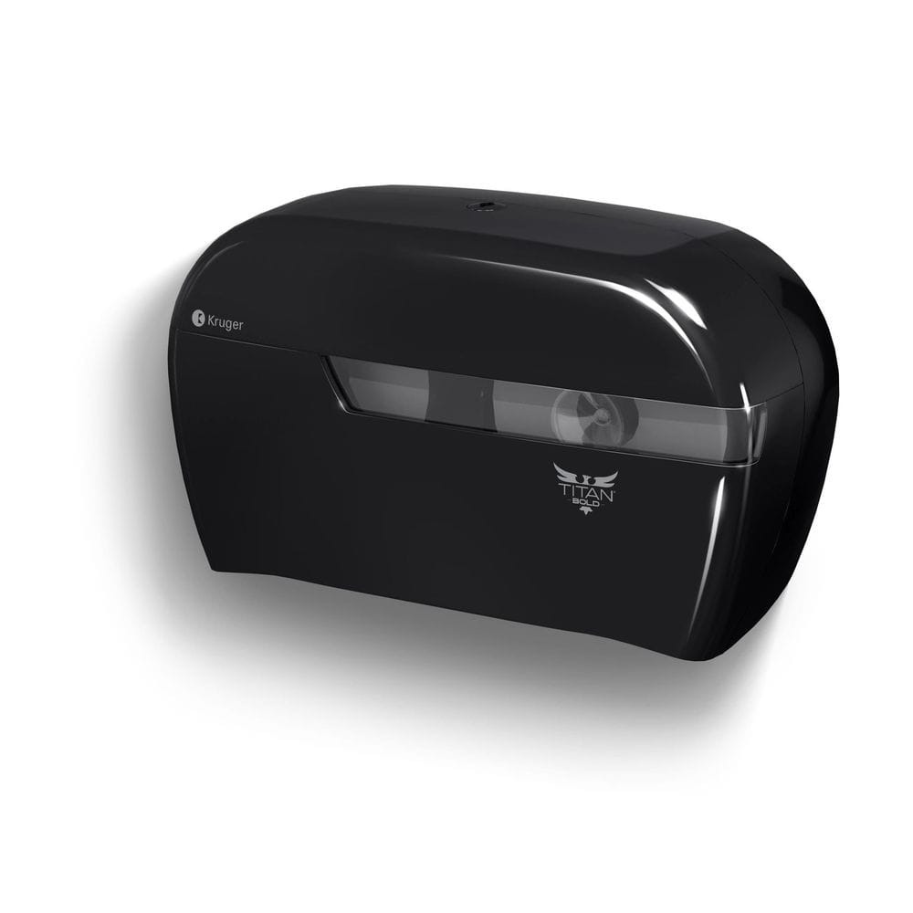 Titan Bold Mini-max Black Polystyrene Standard Jbt Dispenser, 15.60 X 9.10 X 5.50 In