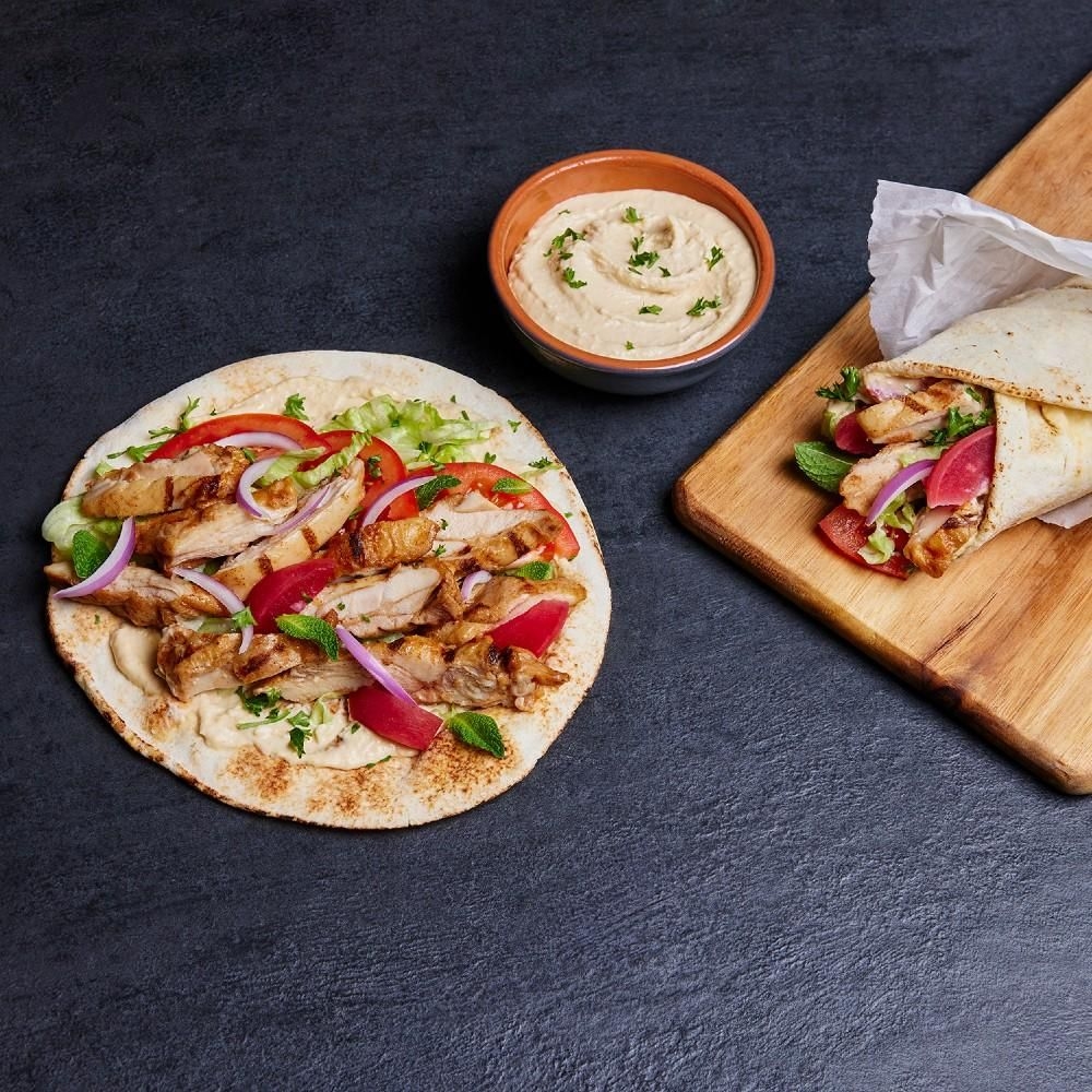 Cooked Shawarma Chicken Leg Strips