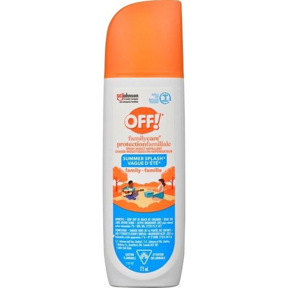 Off Family Care Insect Repellent, 175 Ml -- 12 Per Case