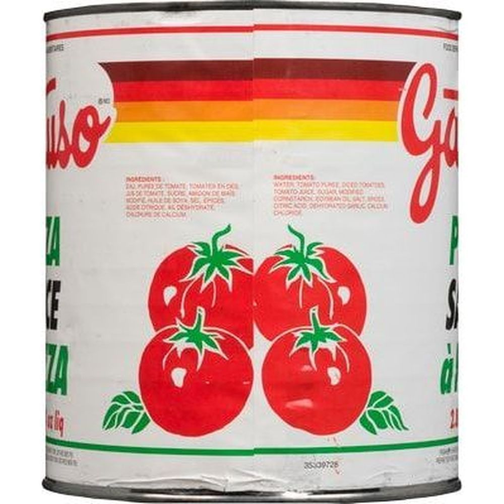 Gattuso Sauce À Pizza Aux Tomates, 2,84 L -- 6 Par Caisse