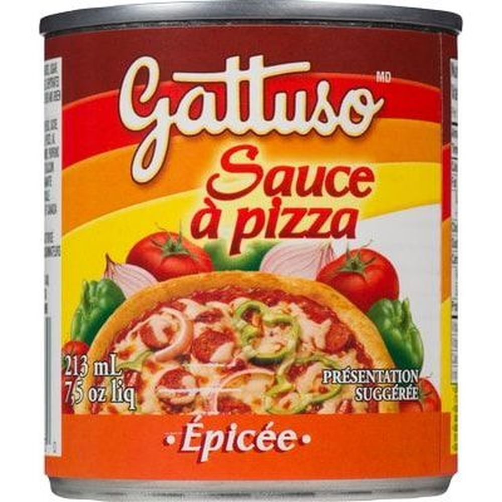 Gattuso Sauce À Pizza Épicée, 213 Ml -- 24 Par Boîte