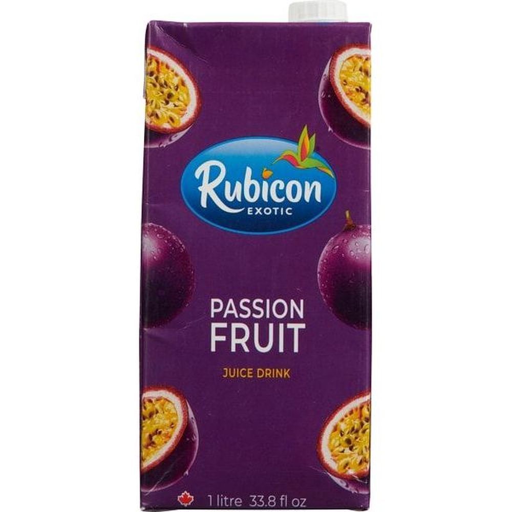 Rubicon Passion Fruit Exotic Juice Drink, 1 L -- 12 Per Case