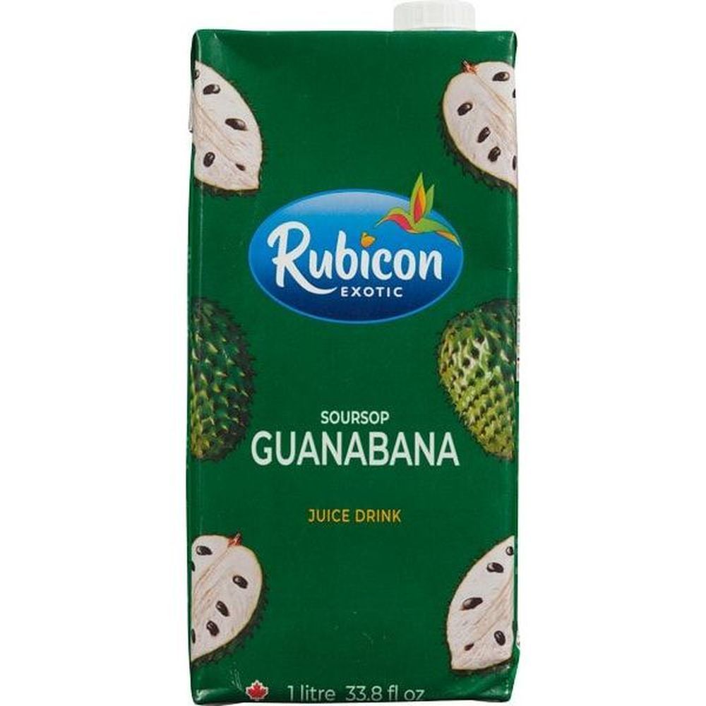 Rubicon Guanabana Exotic Juice Drink, 1 L -- 12 Per Case