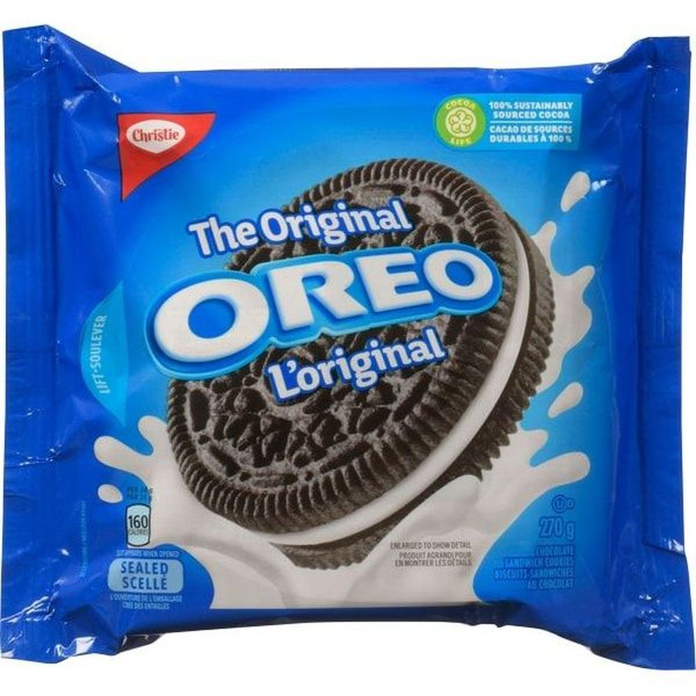 Oreo Biscuits Originaux, 270 G -- 12 Par Boîte