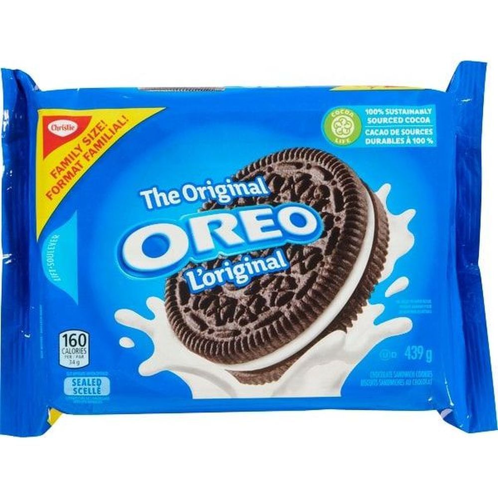 Oreo Biscuits Originaux, 439 G -- 12 Par Boîte
