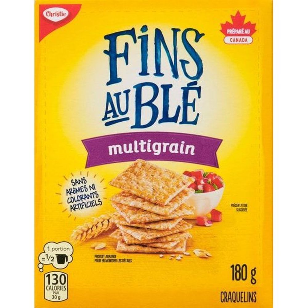 Craquelins Multigrains, 180 G -- 12 Par Bo Ite