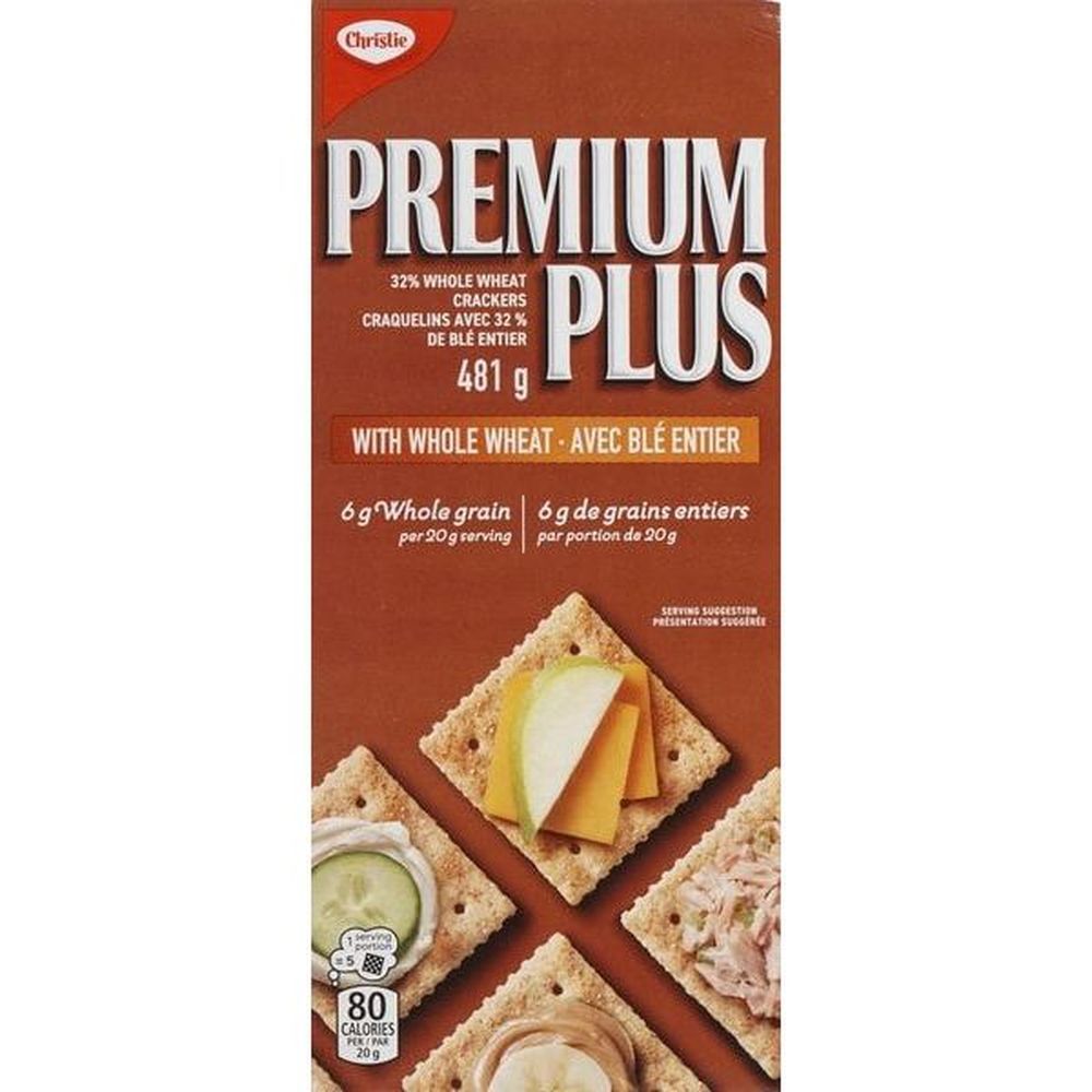 Premium Plus Craquelins De Bl E Entier, 481 G -- 12 Par Bo Ite