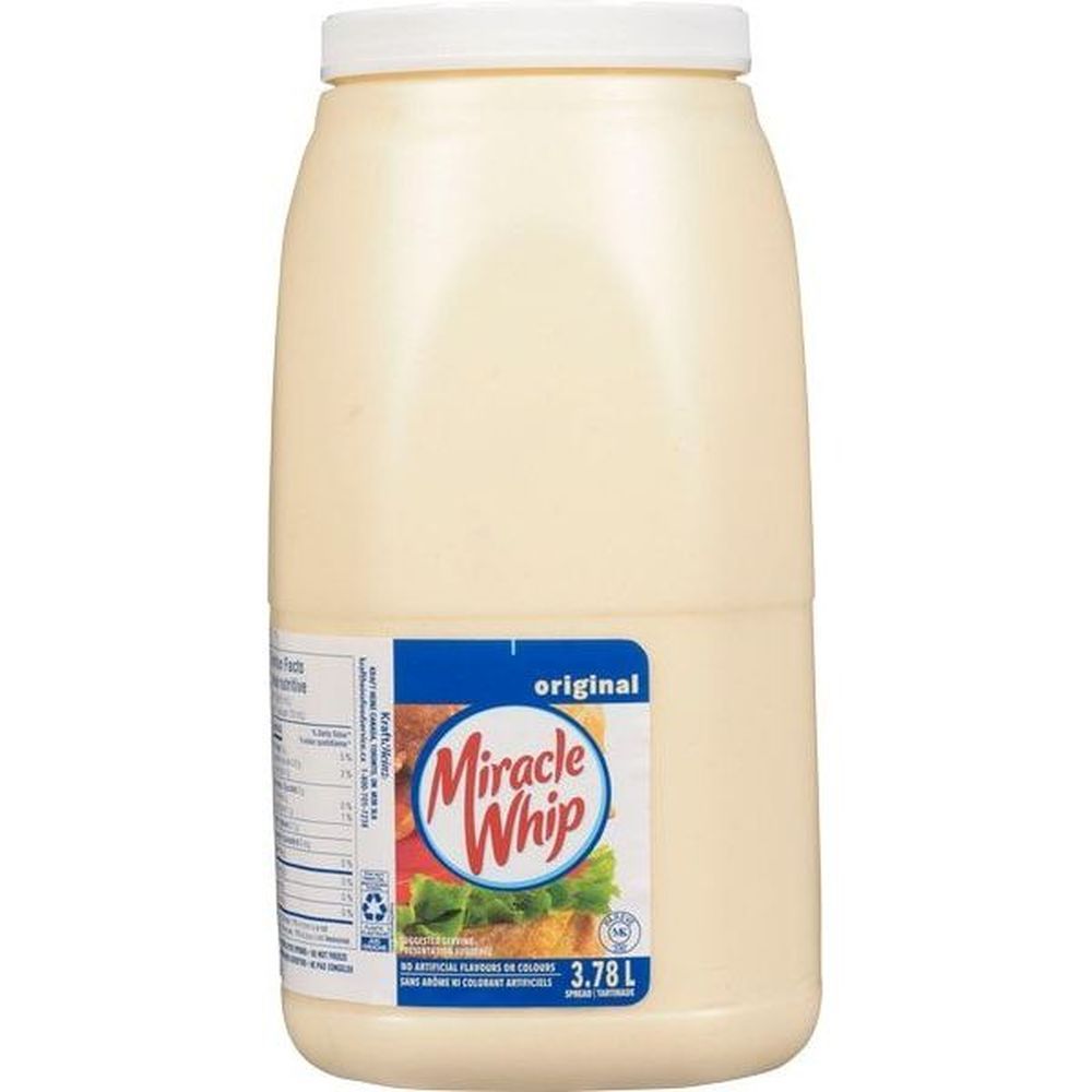 Miracle Whip Vinaigrette Sans Gras, 3,78 L -- 2 Par Boîte