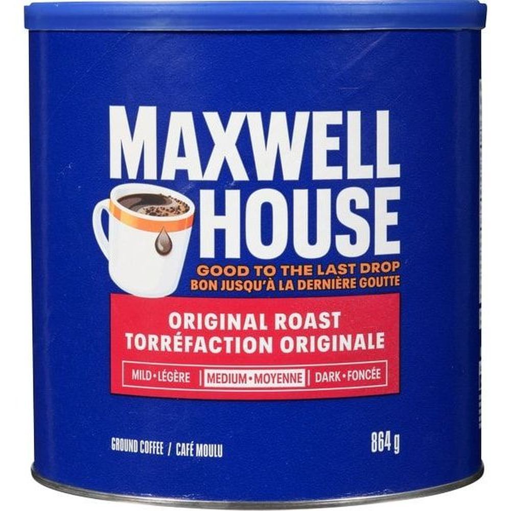 Maxwell House Café Moulu, 864 G -- 6 Par Boîte