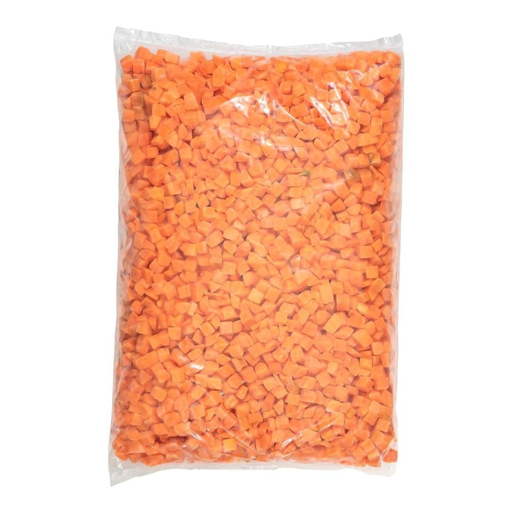 Below Zero Diced Carrot, 2 Kg - 6 Per Case