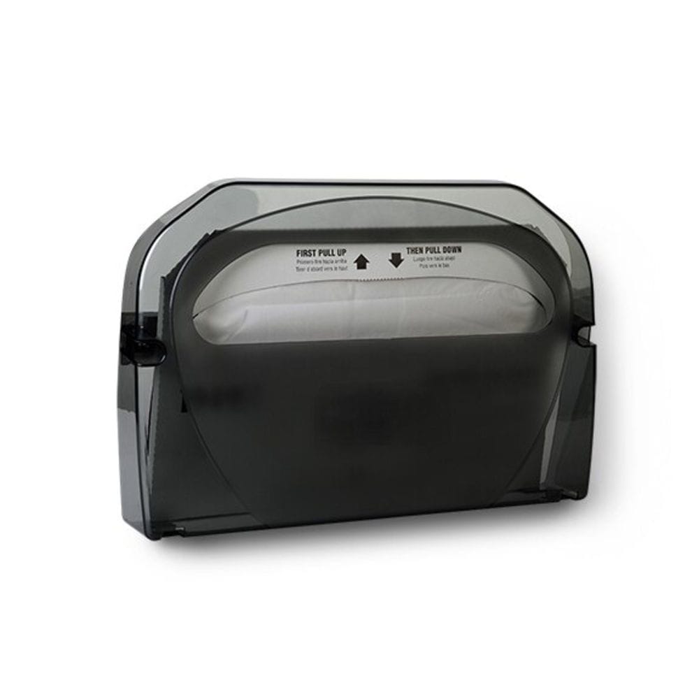 Tork Silhouette Smoke Polyethylene V1 Toilet Seat Cover Dispenser, 11.50 X 16 X 3.12 In -- 12 Per Case