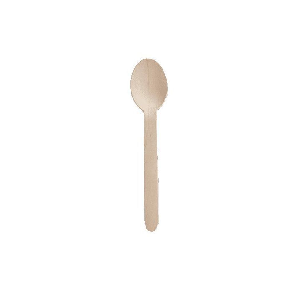 Eco Guardian 6.25 In Compostable Wooden Spoon, 100 Count -- 2000 Per Case