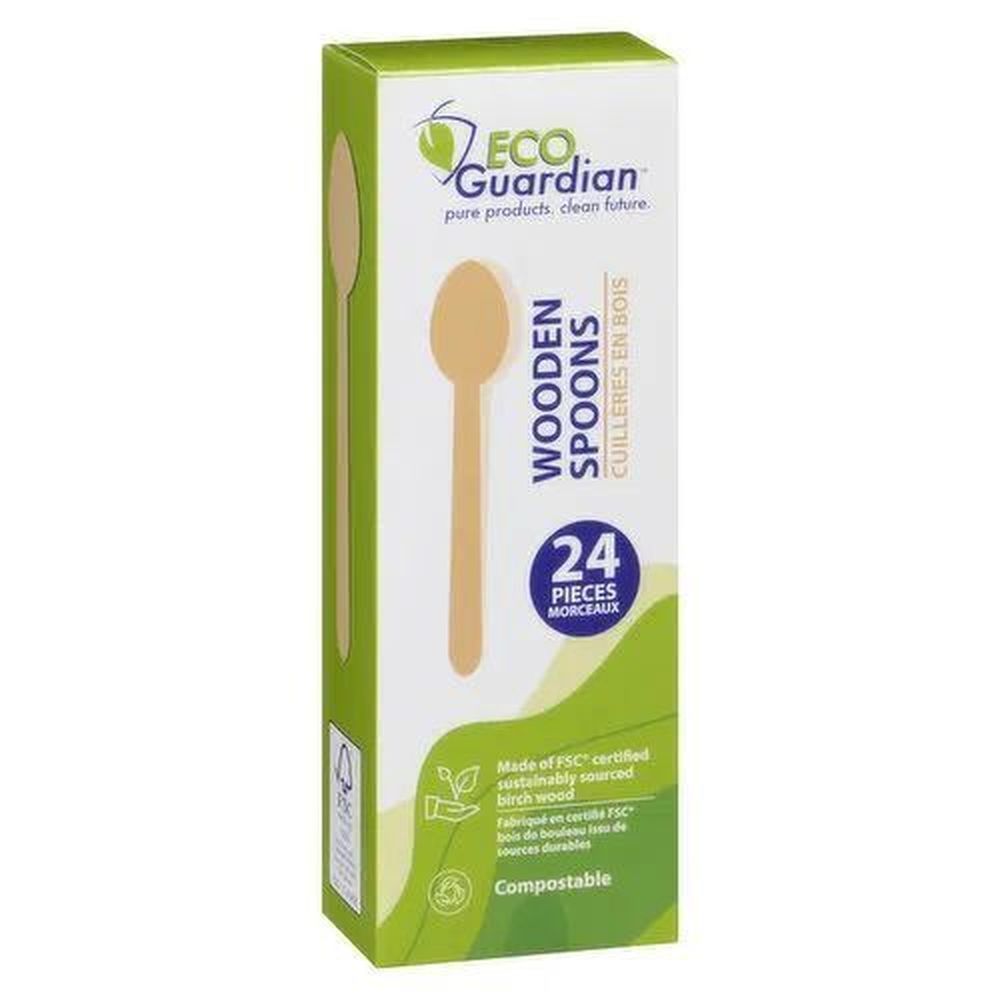 Eco Guardian Fsc Certified 6.25 In Wooden Spoon, 24 Count -- 48 Per Case