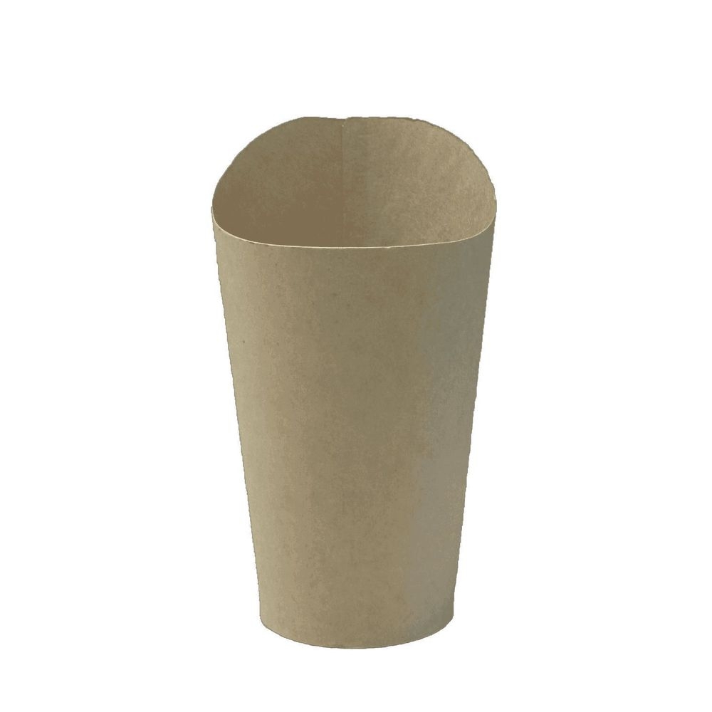 16 oz Compostable Bamboo Multipurpose Fry Cup